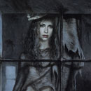 Jennifer Love Hewitt - Original Artwork by Luis Royo